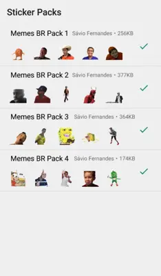 Brazil Funny Memes - Stickers Whatsapp android App screenshot 3